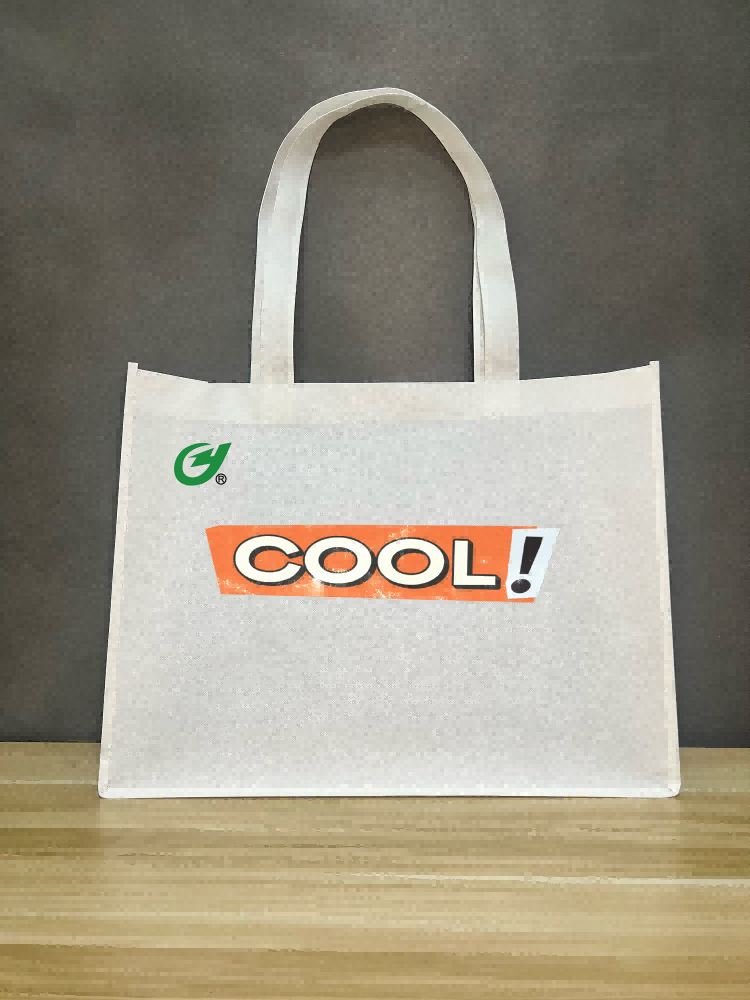 RPET Tái chế Polyester Túi không dệt Rolls Tote có Logo tùy chỉnh